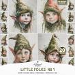 Little Folks No 1 Sweet Gnome Girls by A Whimsical Adventure at Oscraps