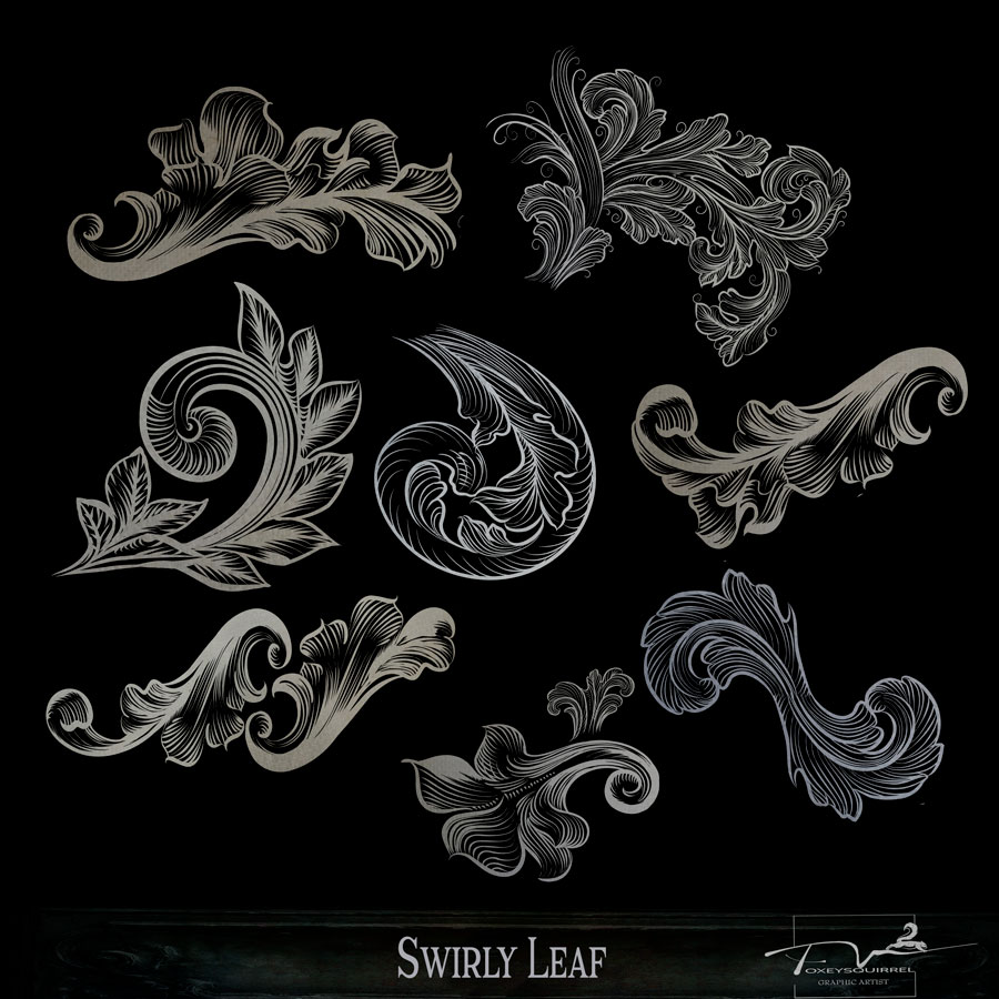 Swirly Leaf