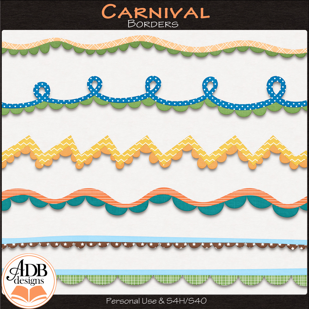 Carnival Borders by ADB Designs