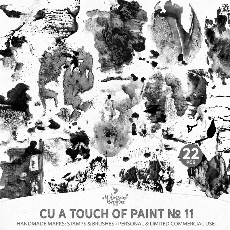 CU A Touch Of Paint No 11 Handmade Marks