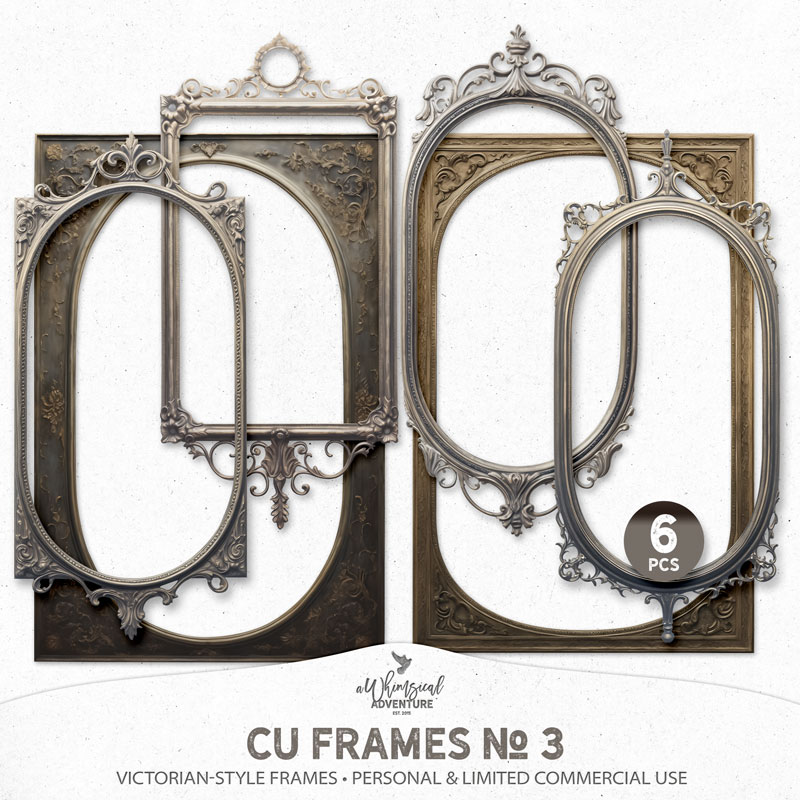 CU Frames No 3 Victorian Style Frames