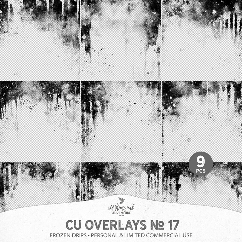 CU Overlays No 17 Frozen Drips