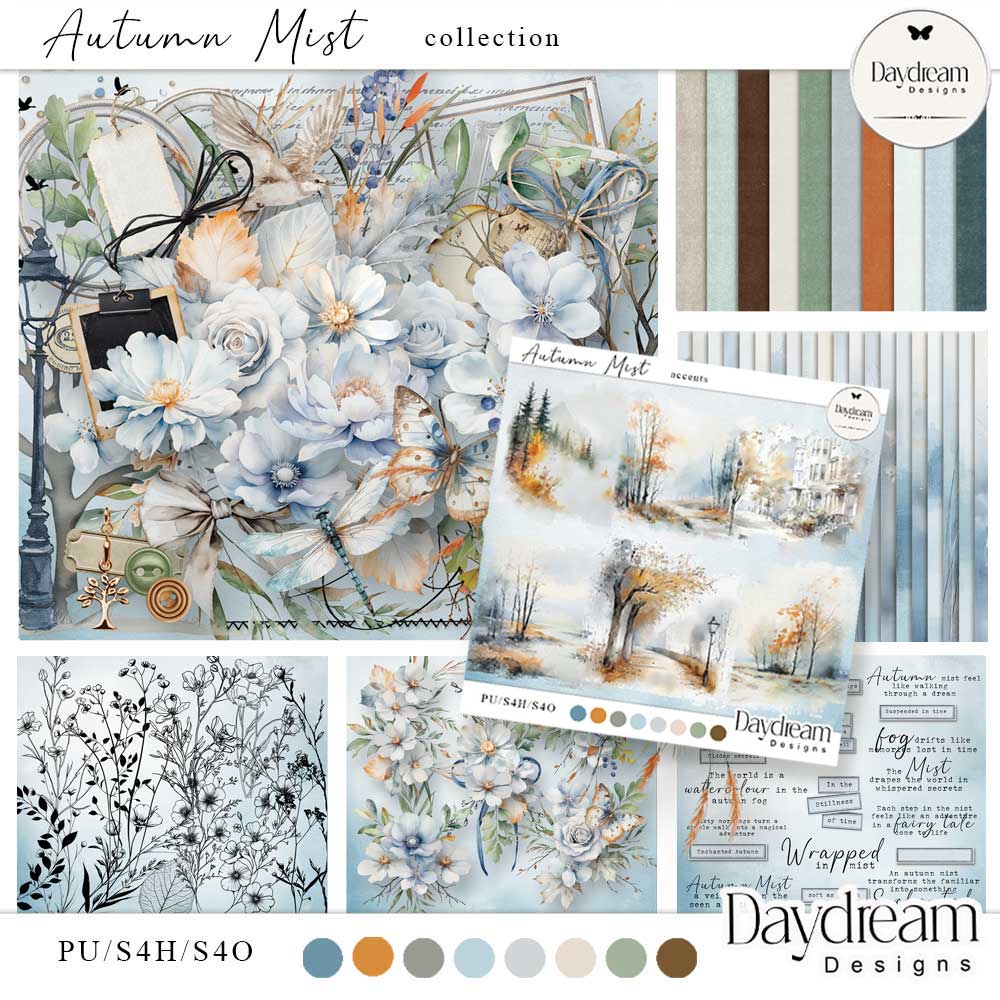 Autumn Mist Collection by Daydream Designs         