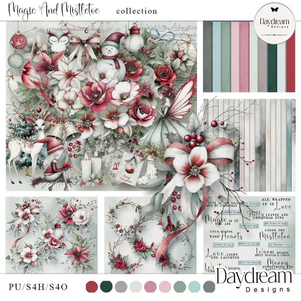 Magic And Mistletoe Collection by Daydream Designs       