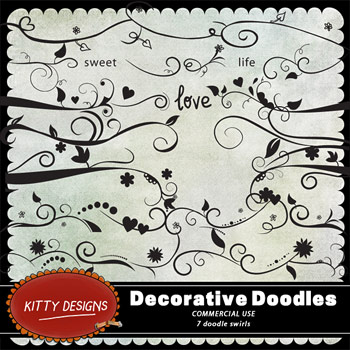 Decorative Doodles CU