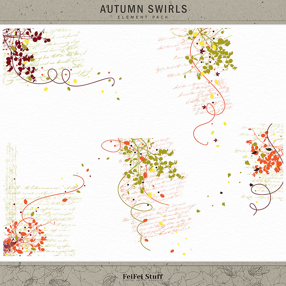 Autumn Swirls by FeiFei Stuff