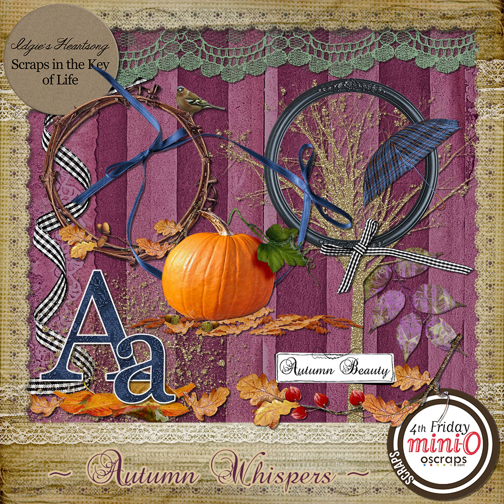 Autumns Whispers - Mini Kit 2 by Idgie's Heartsong