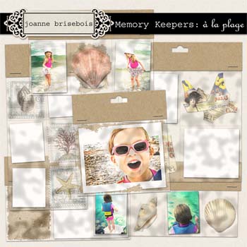 Memory Keepers: à la plage Element Pack