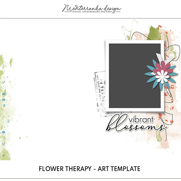Flower therapy - part 6 (Template)  