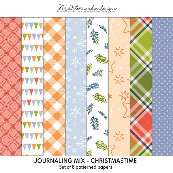 Christmastime (Patterned papers)  