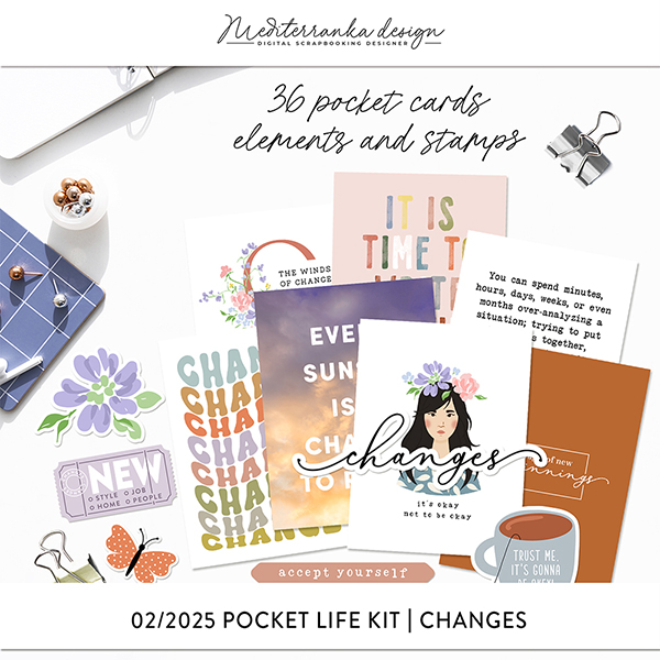 February 2025 Pocket life kit (Changes)