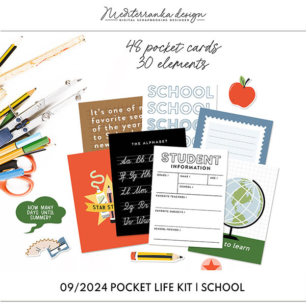 September 2024 Pocket life kit (School) 