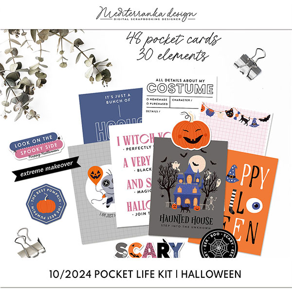 October 2024 Pocket life kit (Halloween)  