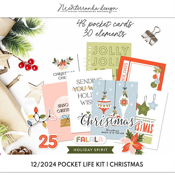 December 2024 Pocket life kit (Christmas) 