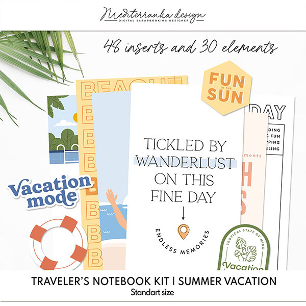 Summer vacation (Traveler's notebook kit)