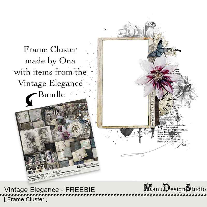 Vintage Elegance Freebie 2 by Manu