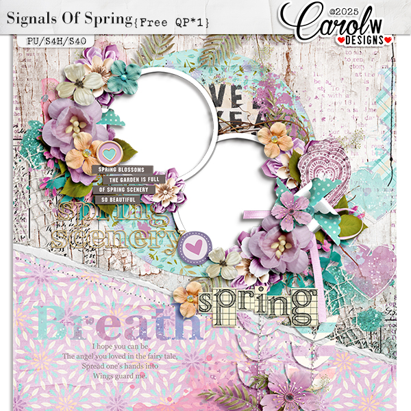 March Freebie QP for CarolW Designs