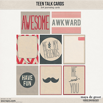 Teen Talk Cards 