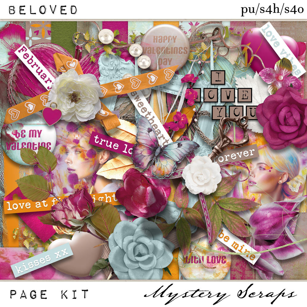 Beloved Pagekit by Mystery Scraps 