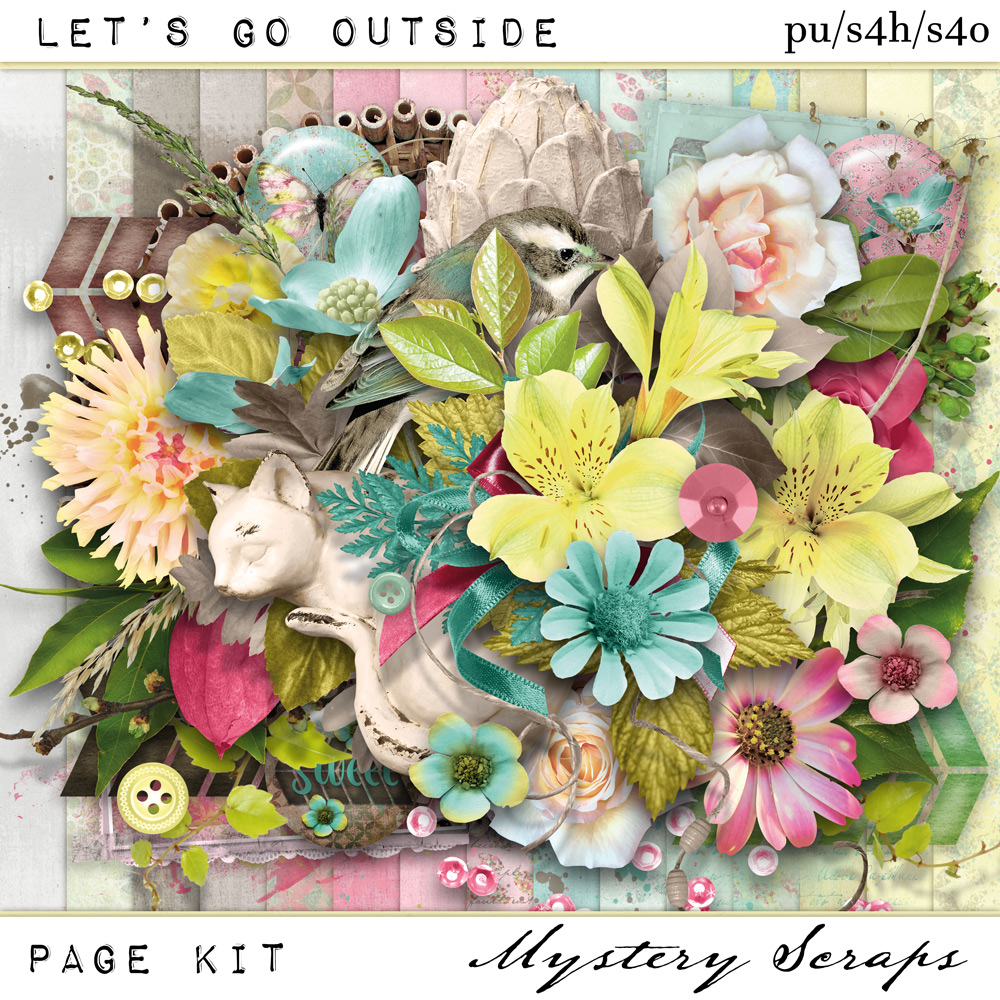 Lets go Outside by Mystery Scraps