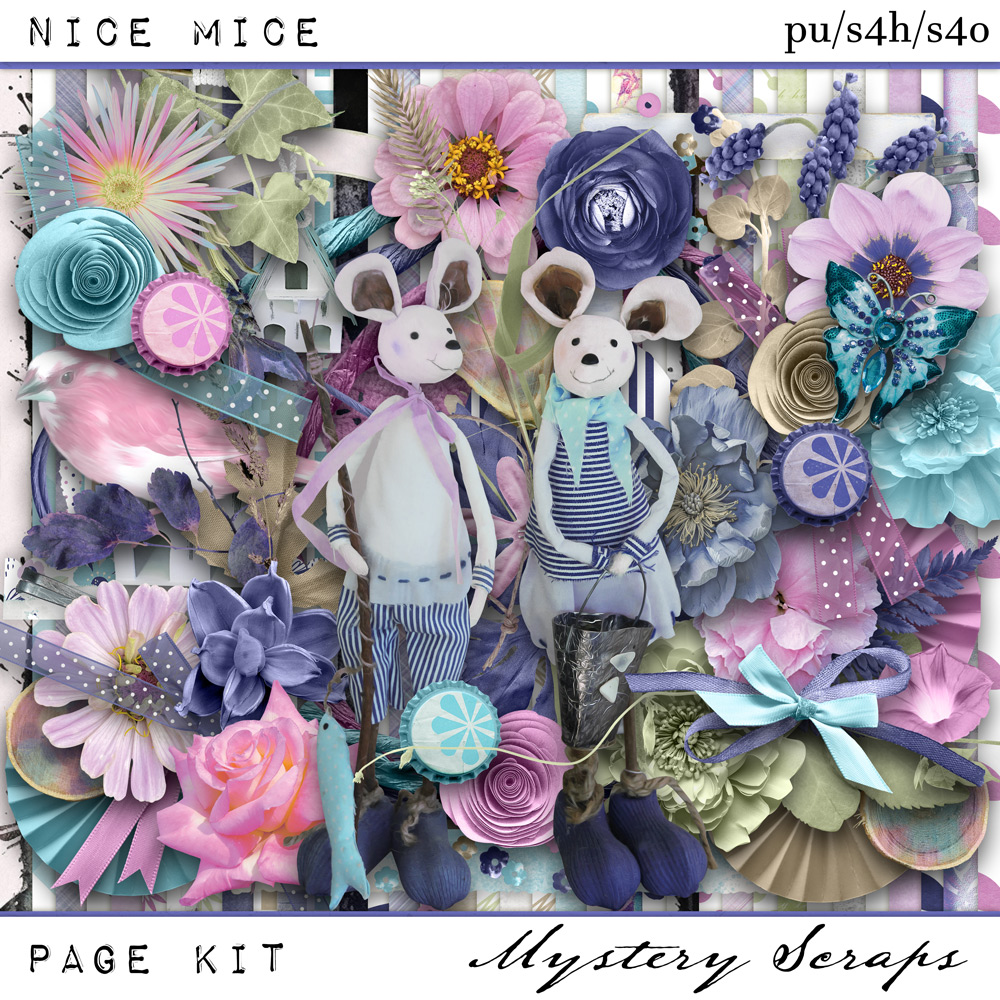 Nice Mice Pagekit by Mystery Scraps