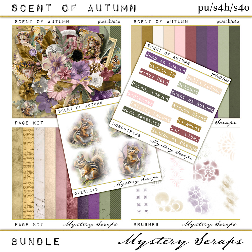 Scent of Autumn Bundle by Mystery Scraps