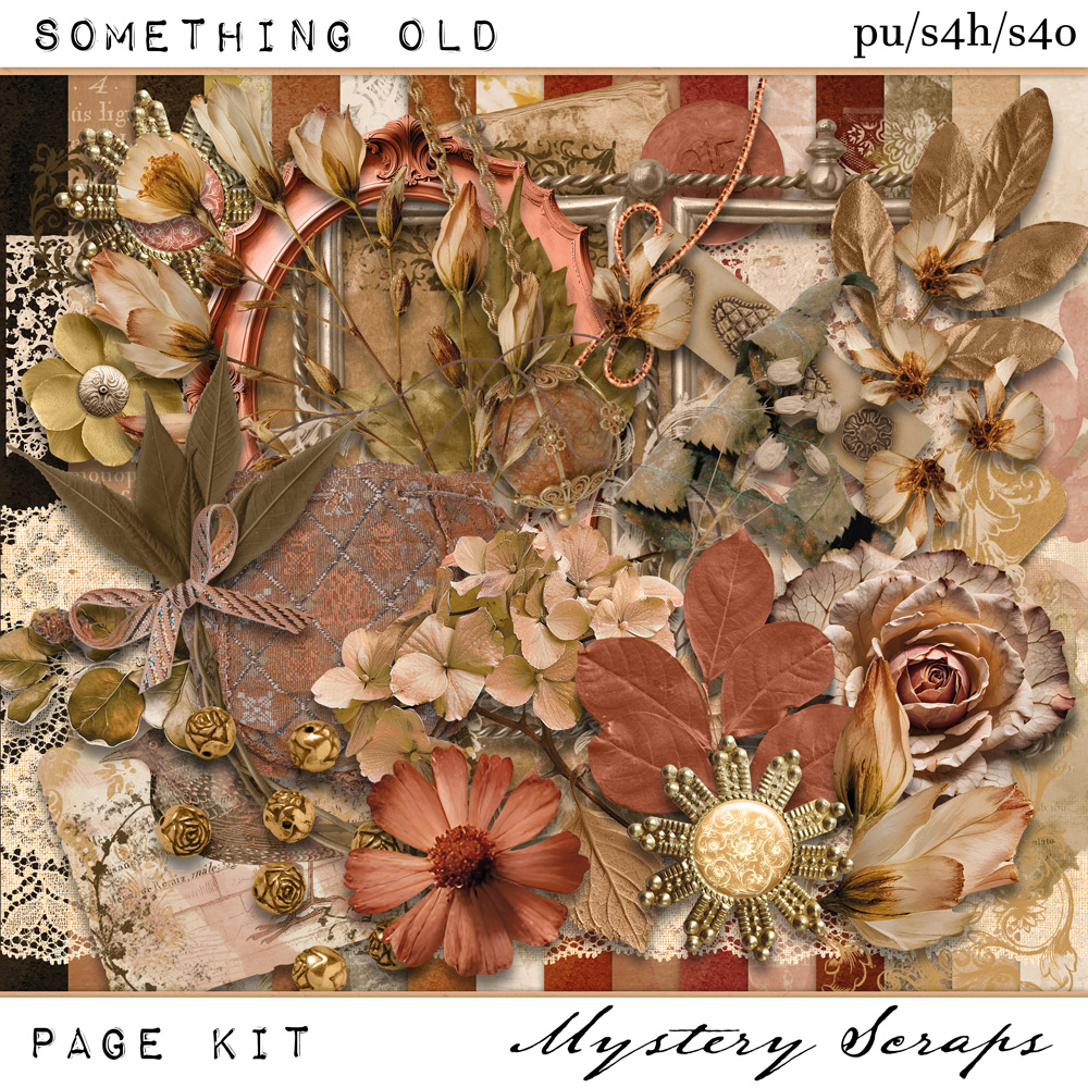 Something Old Pagekit by Mystery Scraps