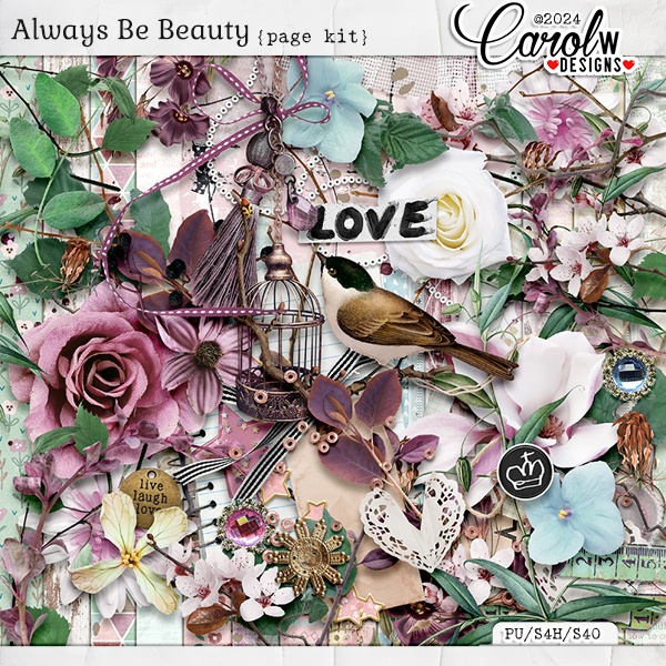 Always Be Beauty-Page Kit