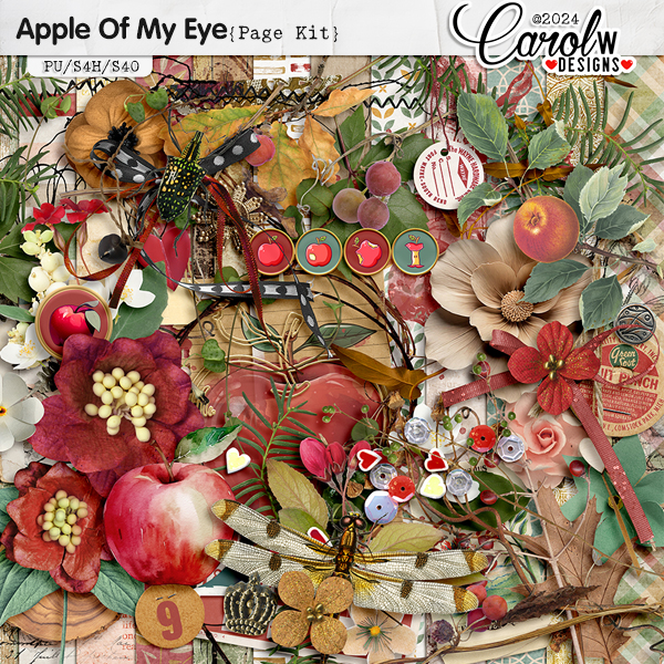 Apple Of My Eye-Page Kit