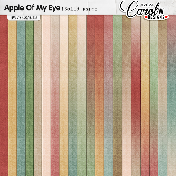 Apple Of My Eye-Solid & Ombre