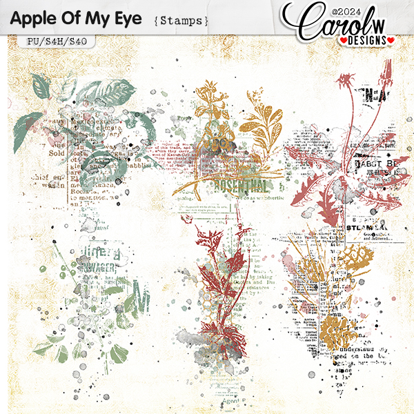 Apple Of My Eye-Stamps