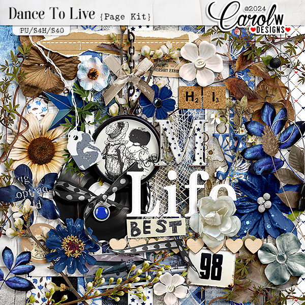 Dance To Live-Page Kit