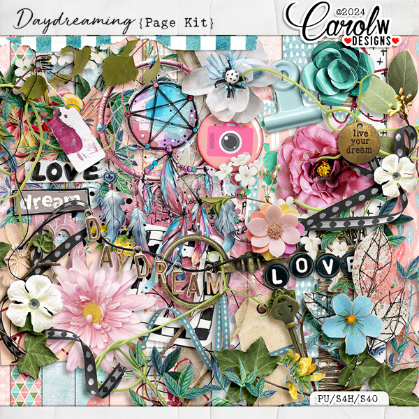Daydreaming-Page Kit