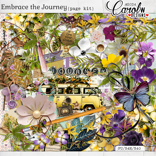 Embrace the Journey-Page Kit