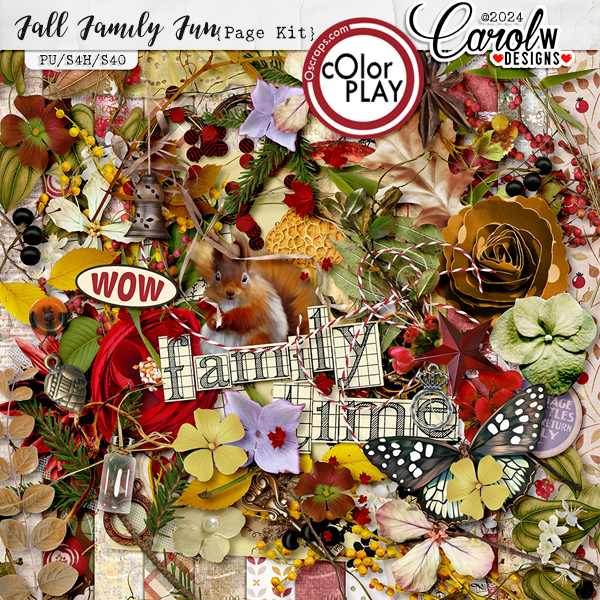 Fall Family Fun-Page Kit