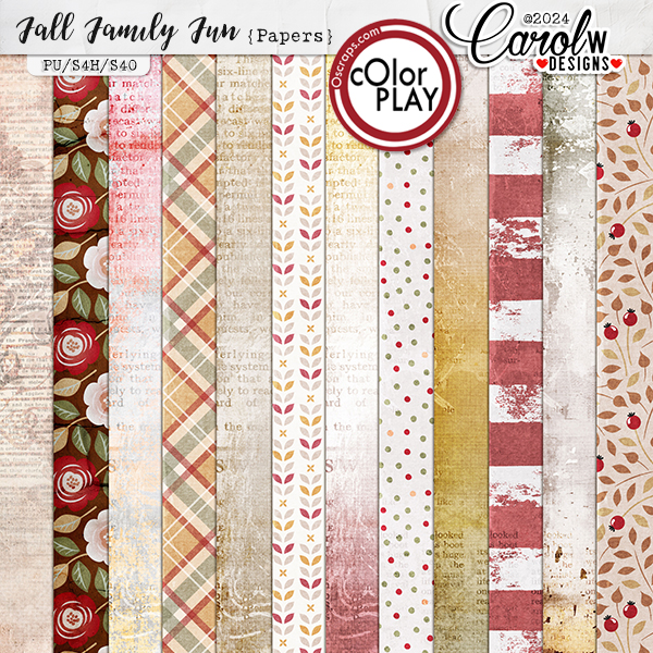 Fall Family Fun-Papers