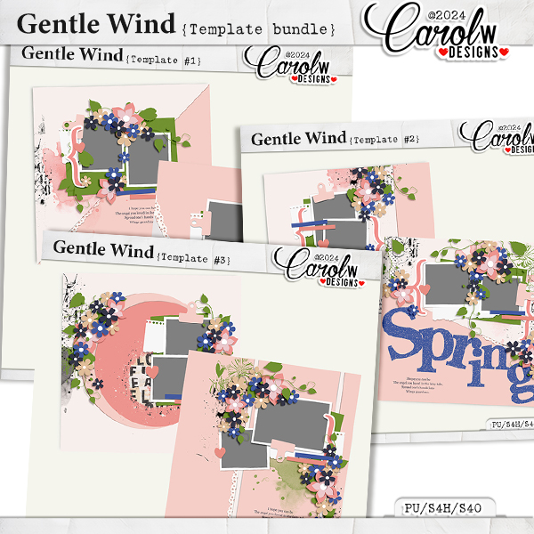 Gentle Wind-Template Bundle