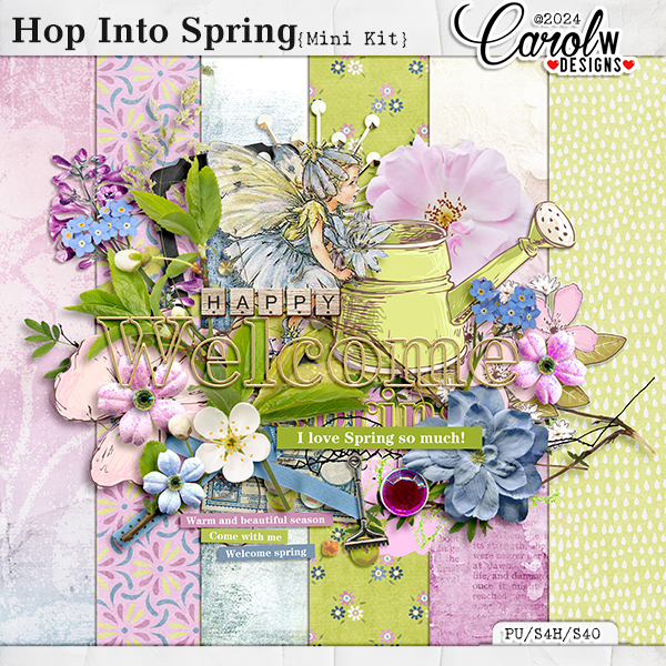 Hop Into Spring-Mini Kit