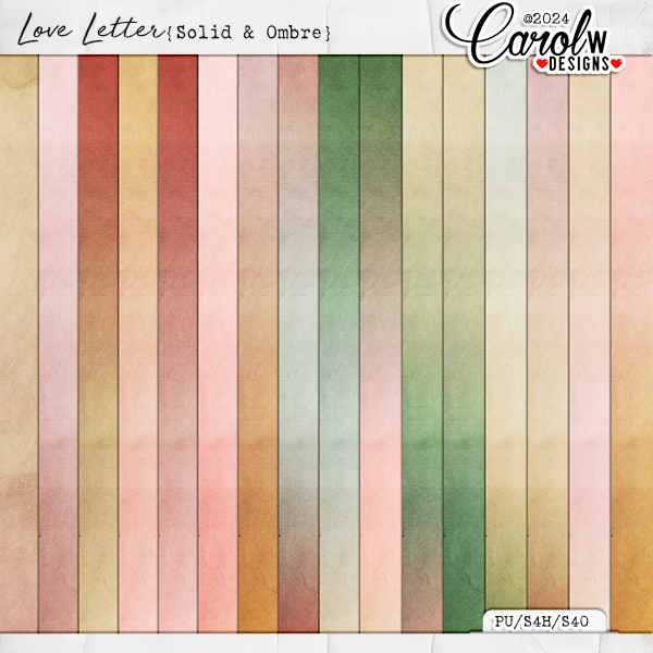 Love Letter-Solid and Ombre