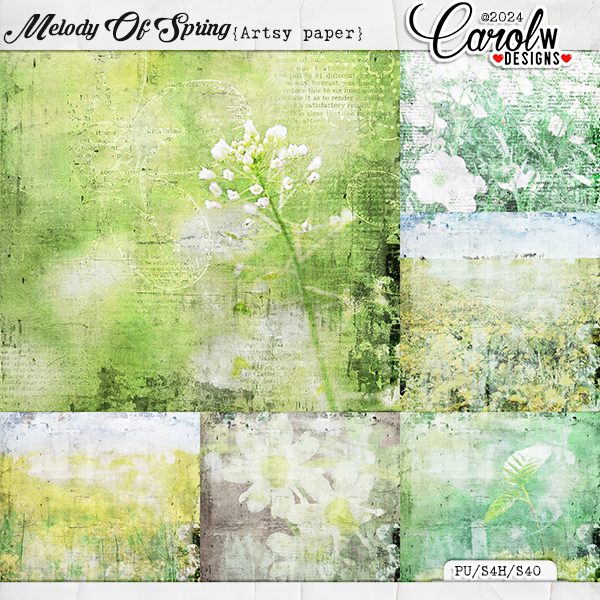 Melody Of Spring-Artsy papers