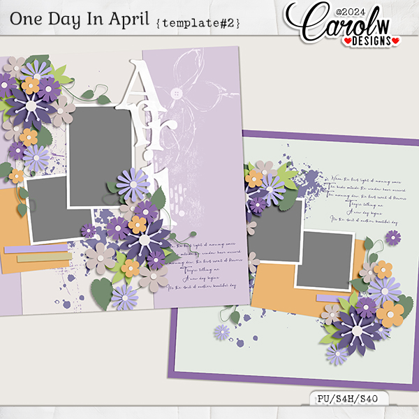 One Day In April-Template Vol2