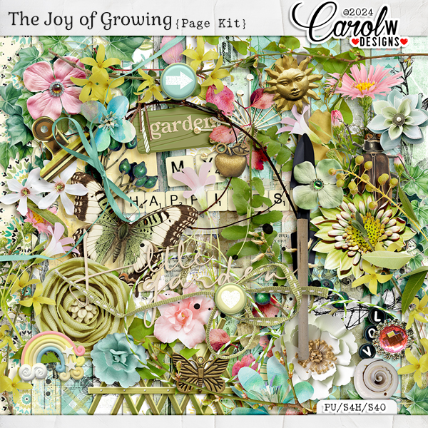The Joy of Growing-Page Kit