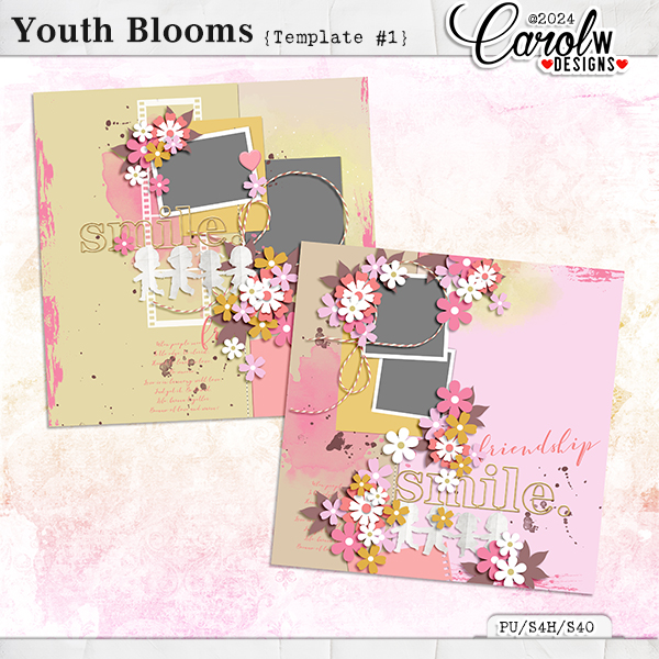Youth Blooms-Template #1