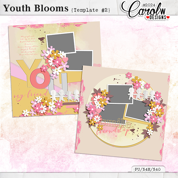 Youth Blooms-Template #2