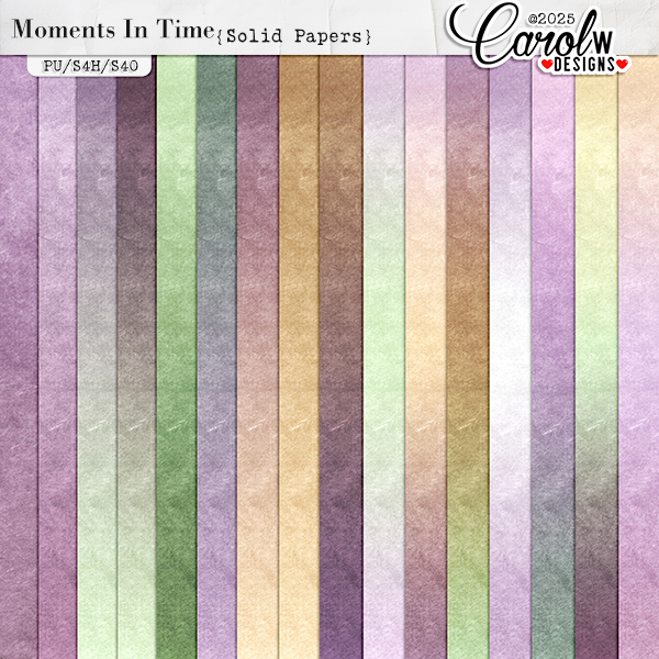 Moments In Time-Solid papers