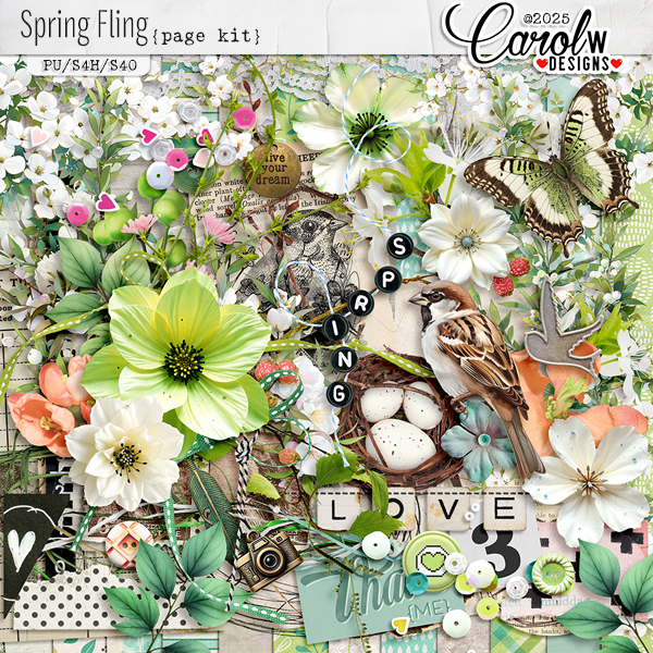 Spring Fling-Page Kit