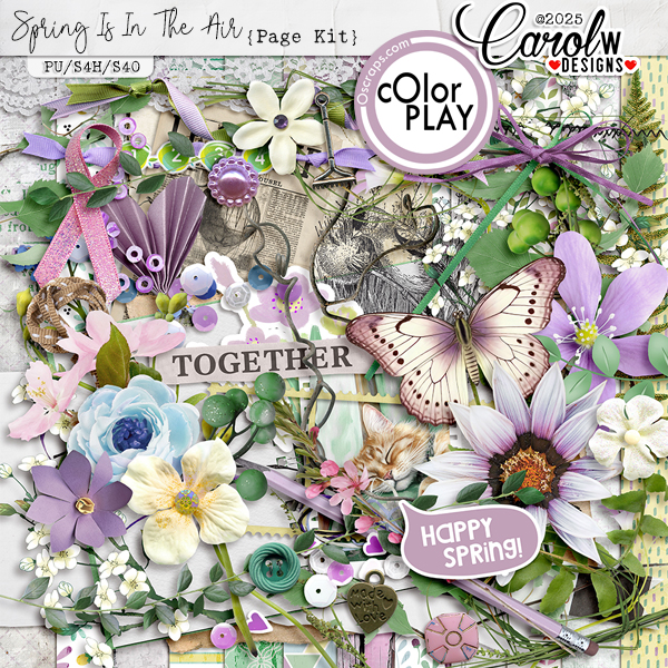 Spring Is In The Air-Page Kit