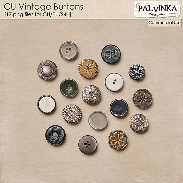 CU Vintage Buttons