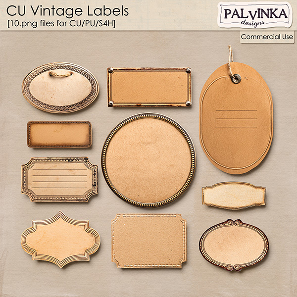 CU Vintage Labels