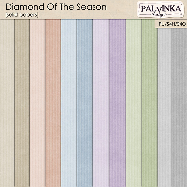 Diamond Of The Season Solid Papers